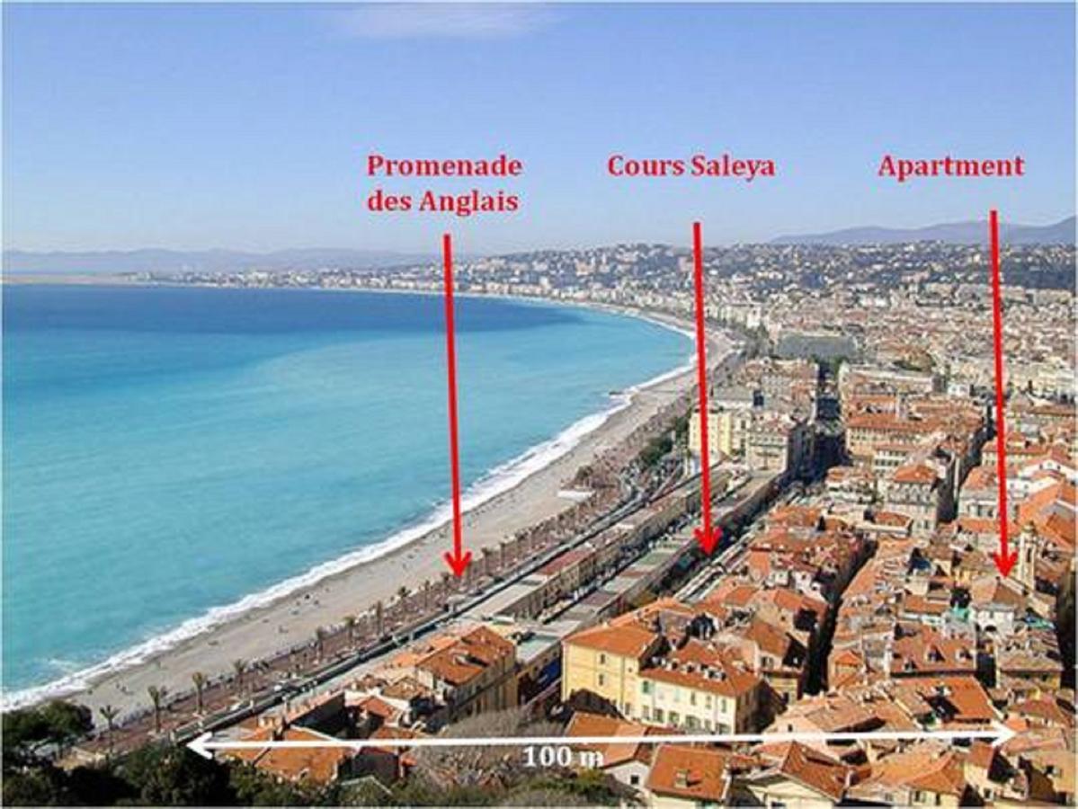 Le Prefecture - Luxueux F3 En Duplex, Ascenseur, Coeur Vieux-Nice Apartment Ngoại thất bức ảnh