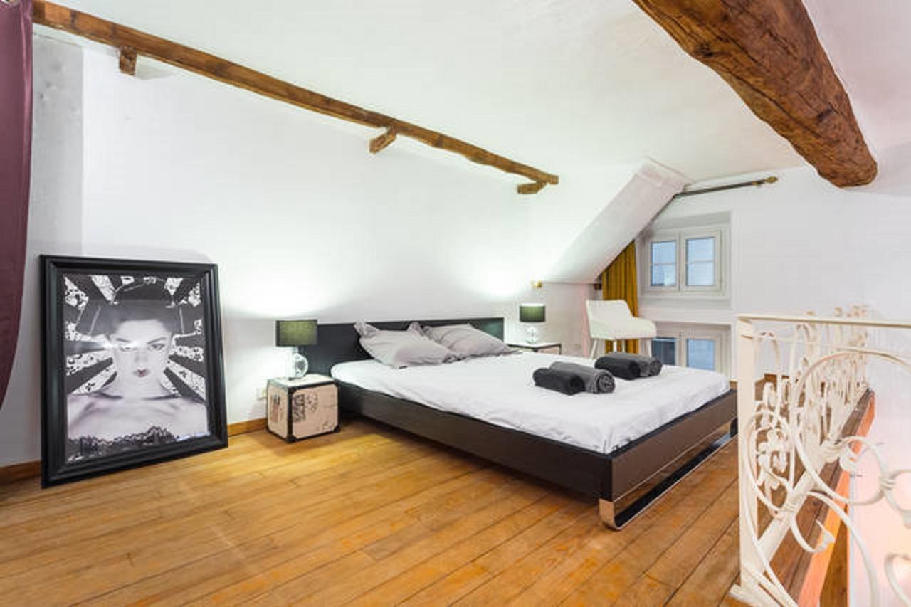 Le Prefecture - Luxueux F3 En Duplex, Ascenseur, Coeur Vieux-Nice Apartment Ngoại thất bức ảnh