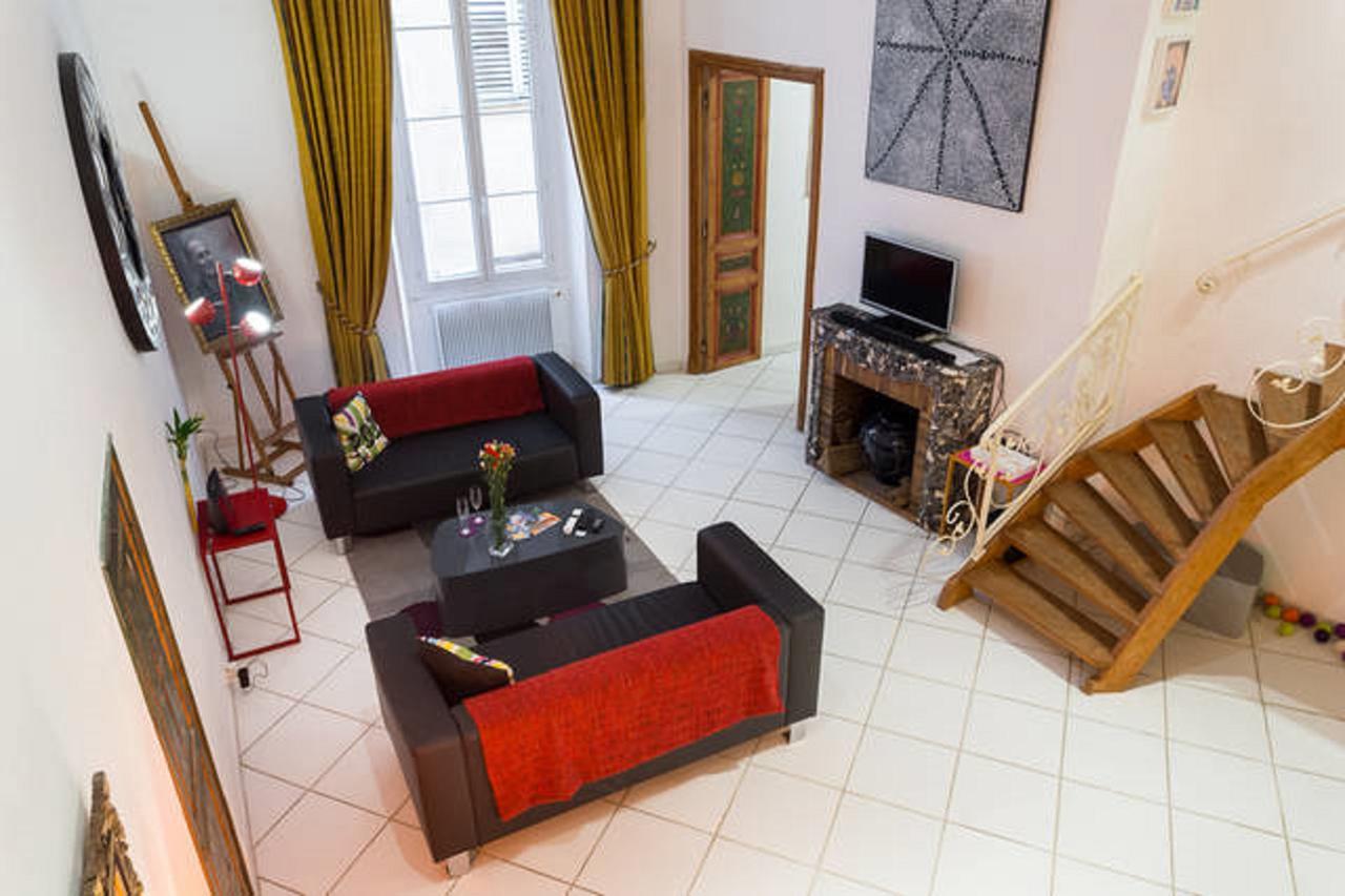 Le Prefecture - Luxueux F3 En Duplex, Ascenseur, Coeur Vieux-Nice Apartment Ngoại thất bức ảnh